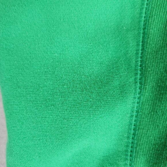 Champion Reverse Weave Oversized Green Neon Logo Hoodie Mens Medium Adult - Picture 7 of 16